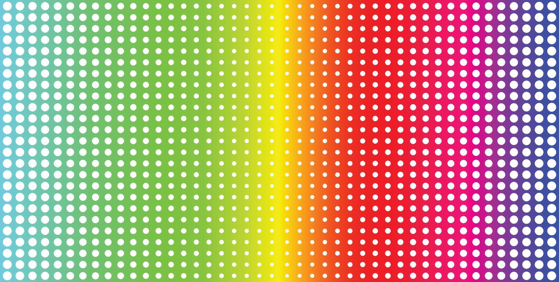 halftone dots pattern isolated on gradient background vector