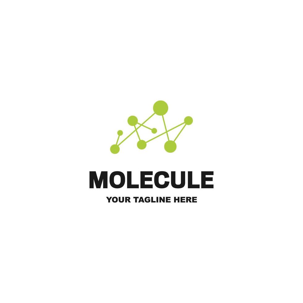 Science molecule logo design for technology. Suitable for your design need, logo, illustration, animation, etc. vector