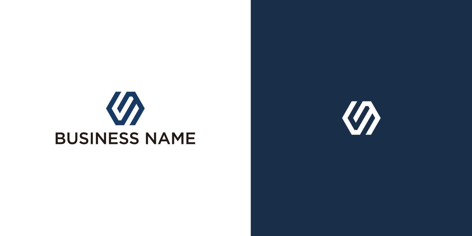 Alphabet letter CM MC monogram logo template Initial based minimal flat icon vector