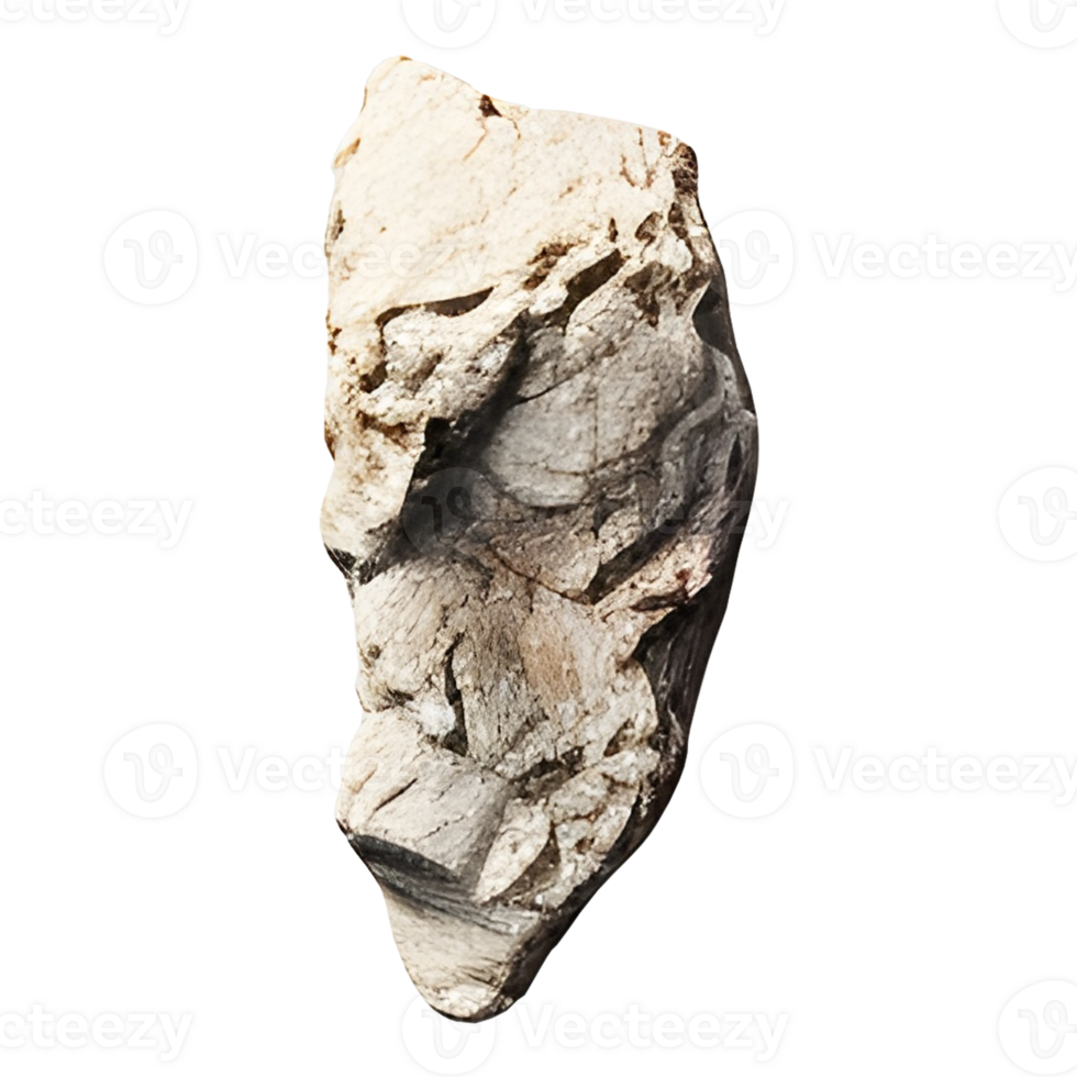 stone rock object isolated background nature texture. png