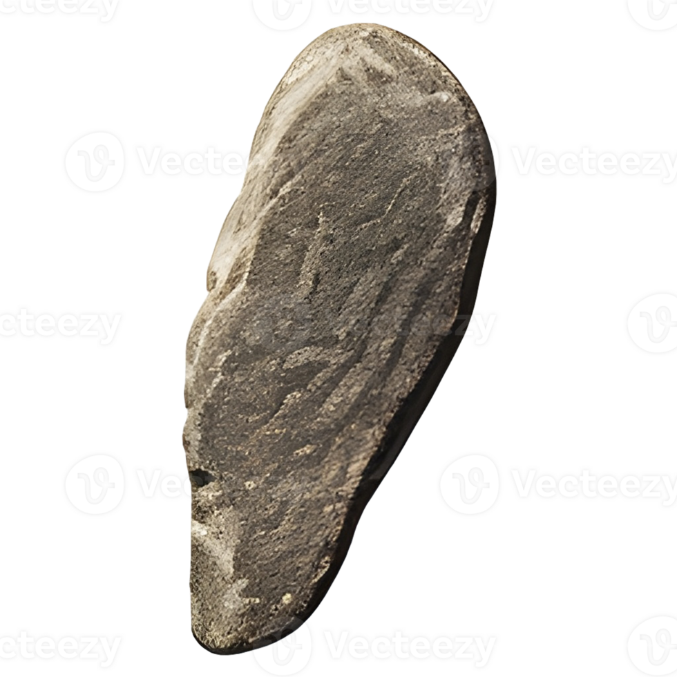 stone rock object isolated background nature texture. png