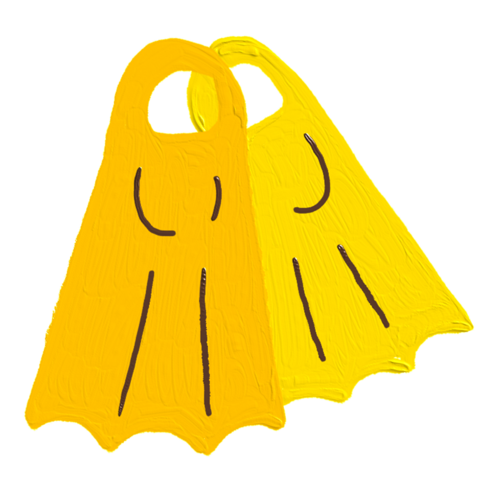 cute element for summer season png