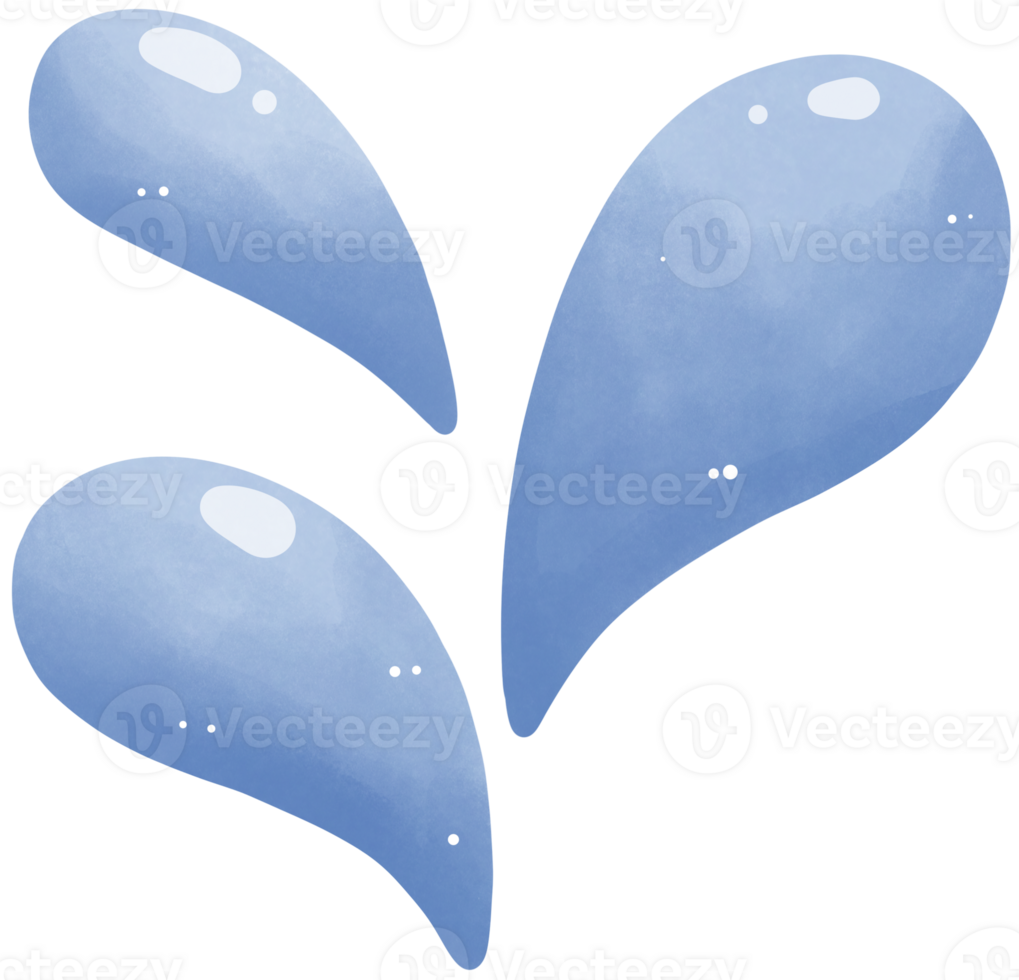 Water drops water splash png