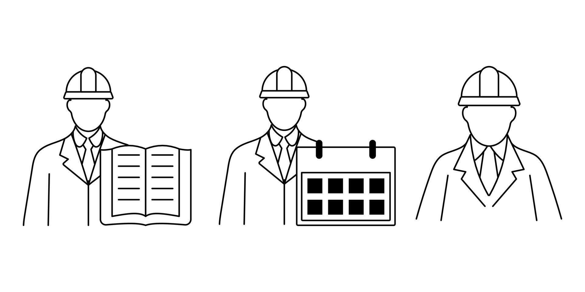 Business People person icon management and socializing persons silhouette icons set vector