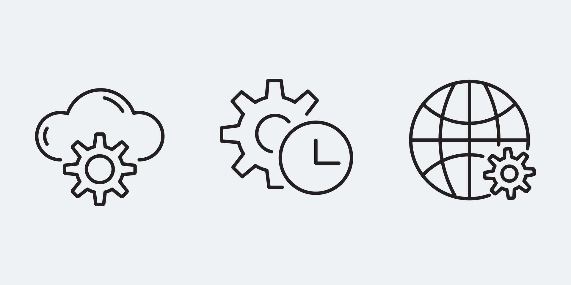 Exporset user interface icon design vector