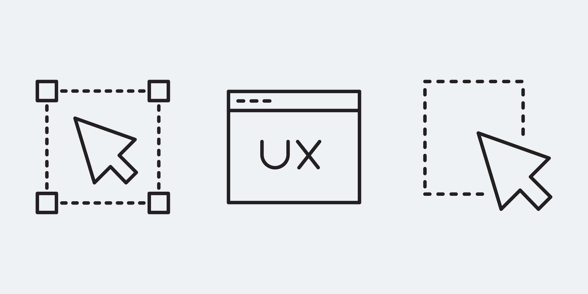 Exporset user interface icon design vector
