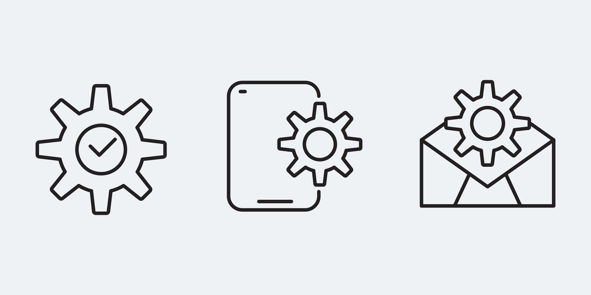Exporset user interface icon design vector