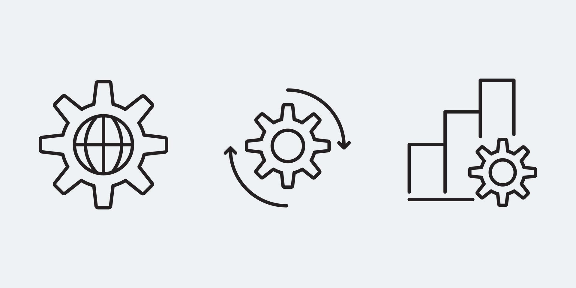 Exporset user interface icon design vector