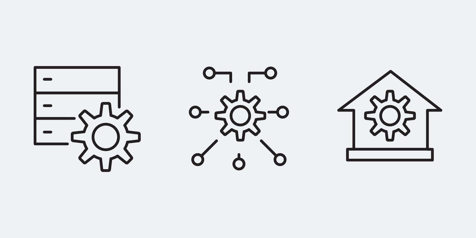 Exporset user interface icon design vector