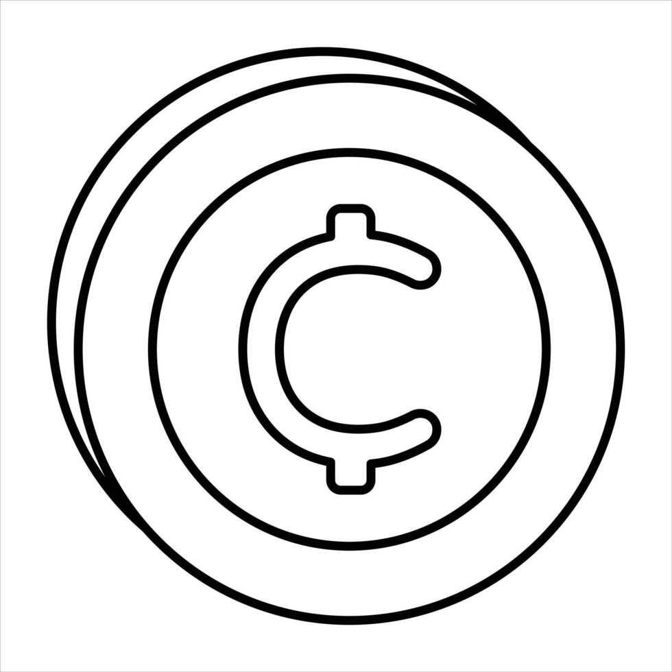 Bitcoin and Cryptocurrency Line Icons Pack vector
