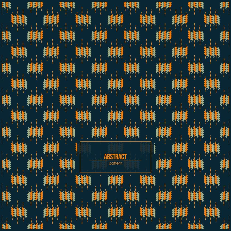 abstract pattern of creative shape with dark background vector