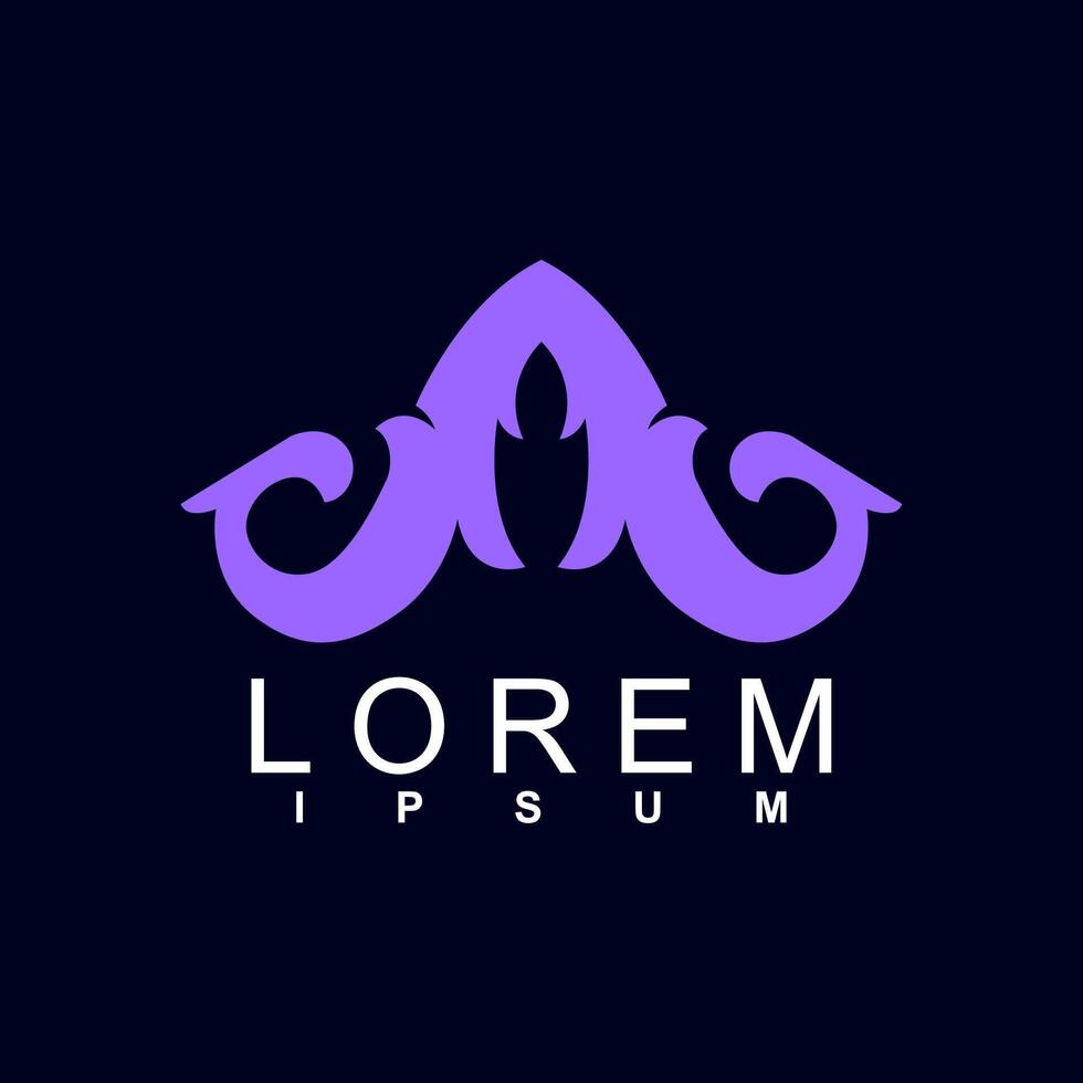 abstract logo design. unique and characterful, geometric abstract logo, modern and cute logo concept vector