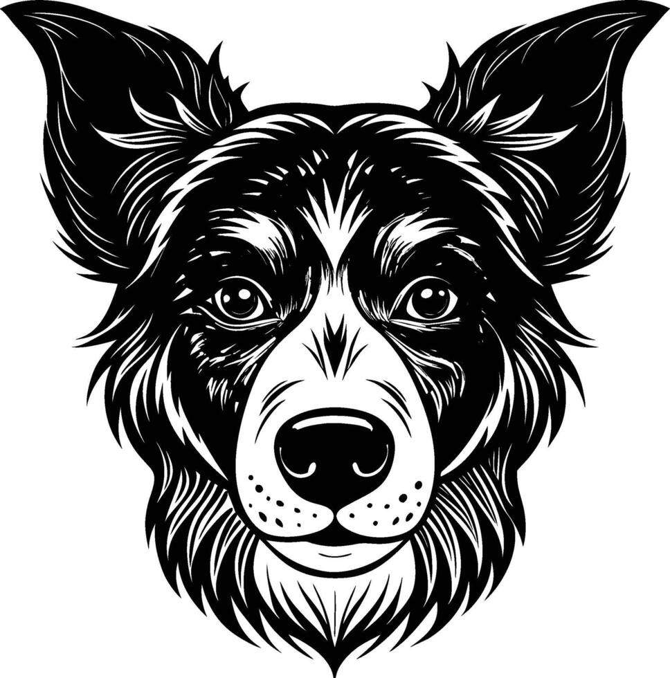 illustration of a dog eps 10 vector