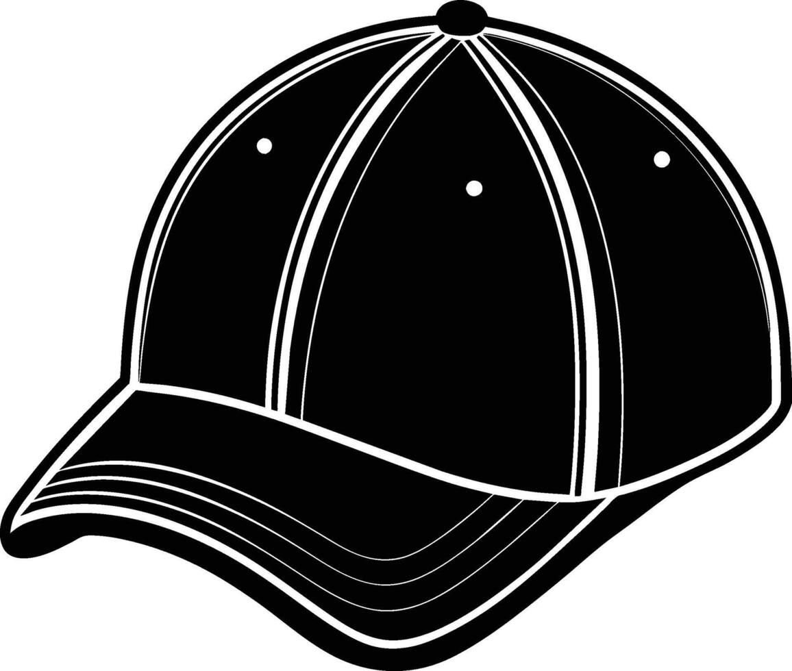 cap illustration isolated on white background eps 10 vector