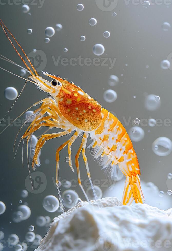Shrimp are type of crustacean photo