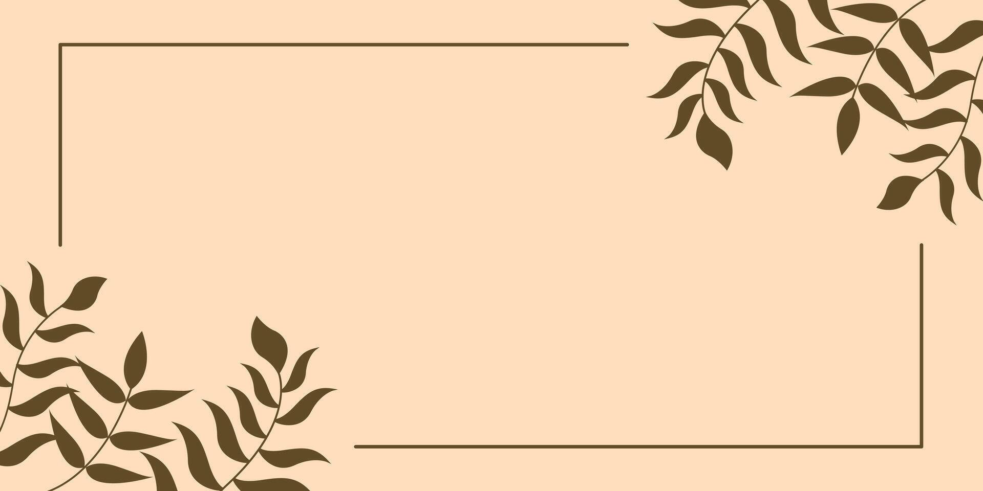 Graphic of Aesthetic Border Template vector
