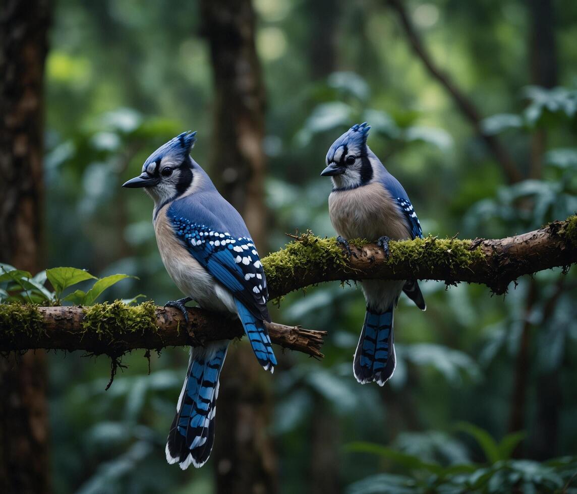 Sparrow, Eagle, Hawk, Owl, Pigeon, Crow, Robin, Parrot, Penguin, Flamingo, Swan, Hummingbird, Peacock, Woodpecker, Seagull, Toucan, Canary, Finch, Peli sitting on a branch in the natural green forest photo