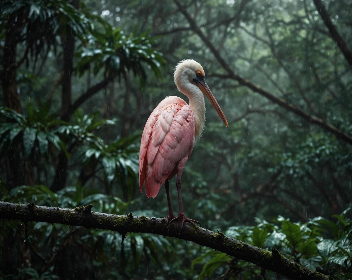 Sparrow, Eagle, Hawk, Owl, Pigeon, Crow, Robin, Parrot, Penguin, Flamingo, Swan, Hummingbird, Peacock, Woodpecker, Seagull, Toucan, Canary, Finch, Peli sitting on a branch in the natural green forest photo