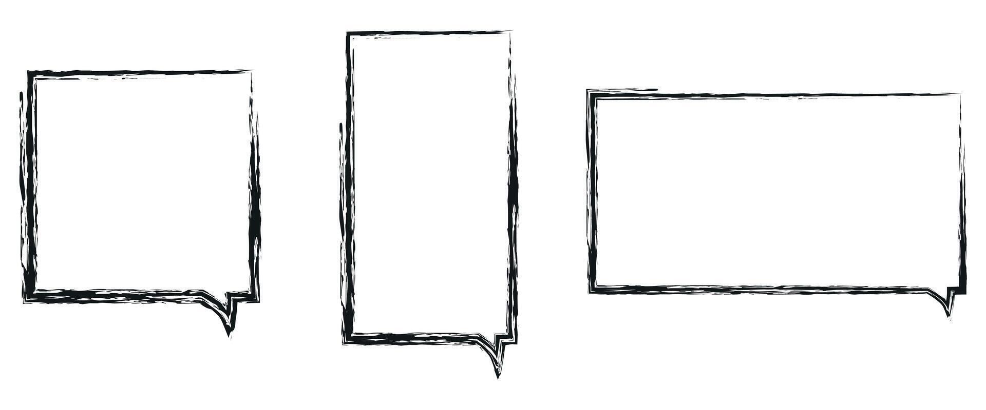 Doodles with charcoal pencil texture. illustration vector