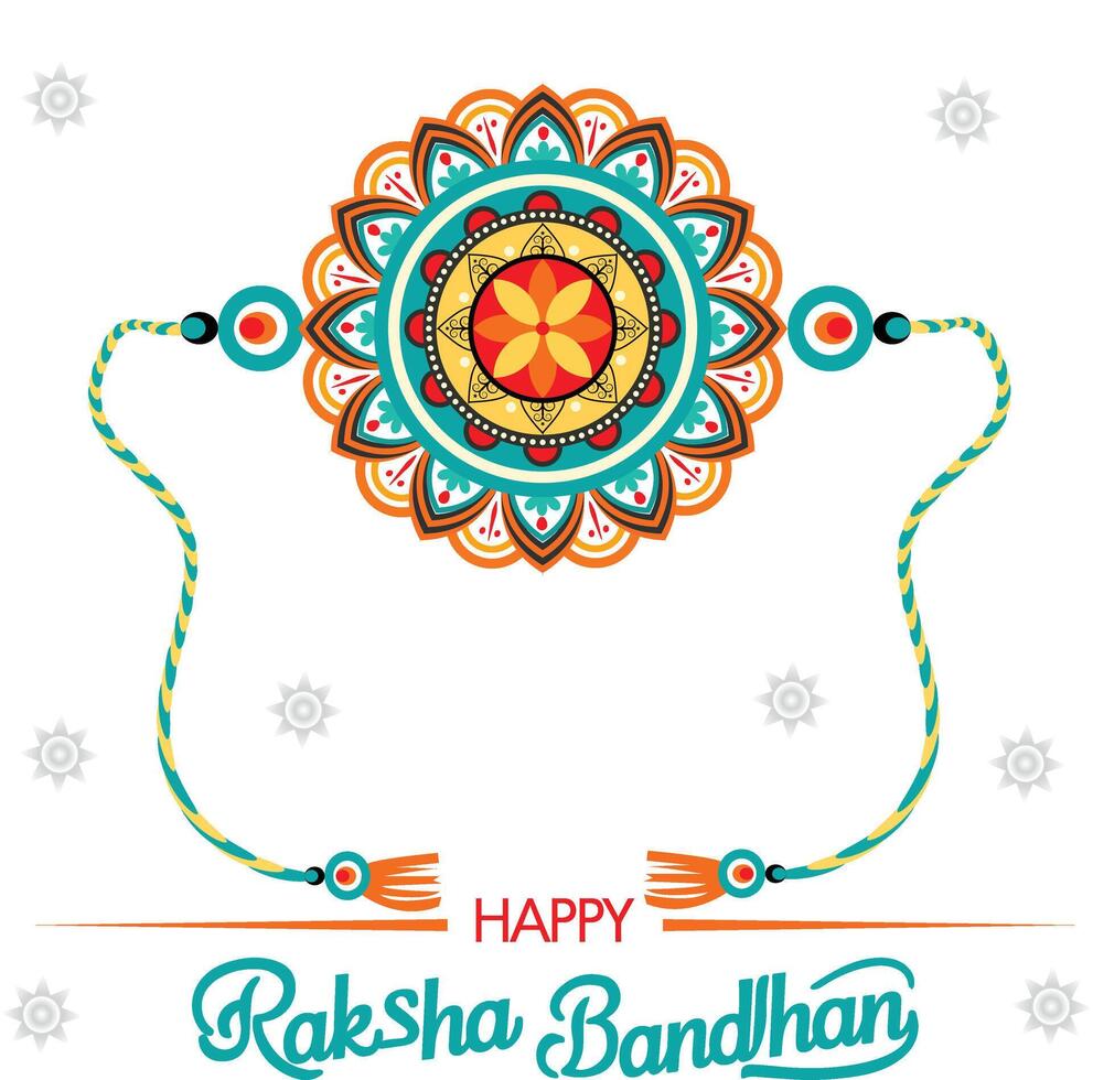 Illustration for raksha bandhan vector
