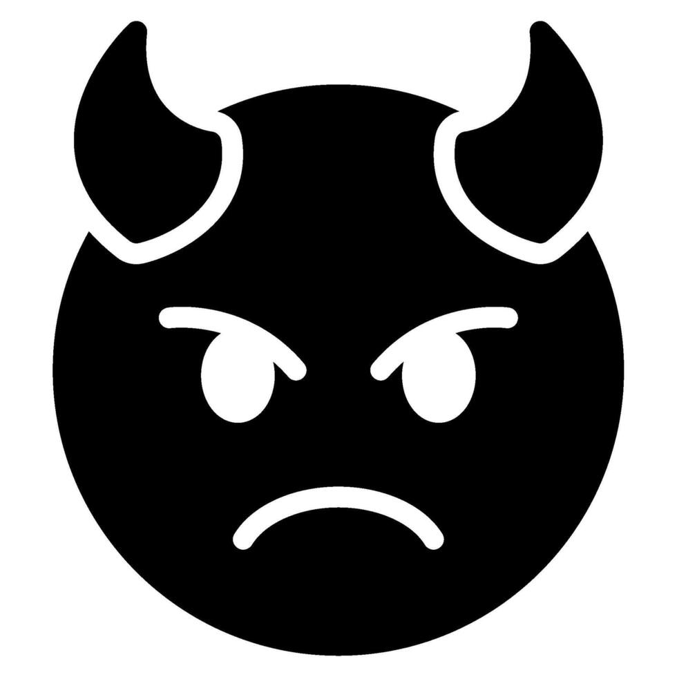 Devil Horns icon for illustration, web, app, infographic, etc vector