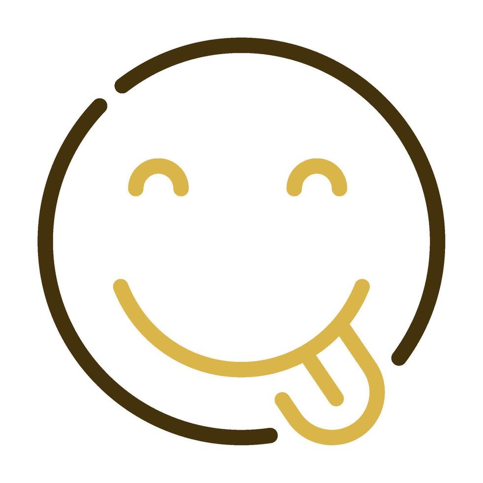Tongue Out icon for illustration, web, app, infographic, etc vector