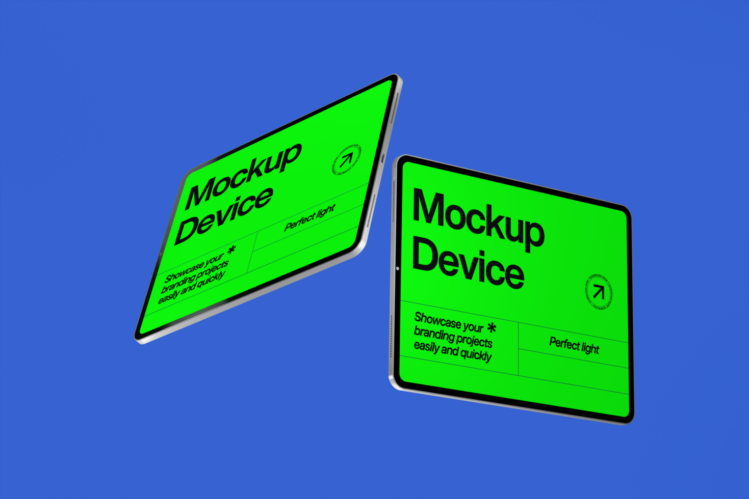 Realistic Device Mockup Template for Professional Branding psd