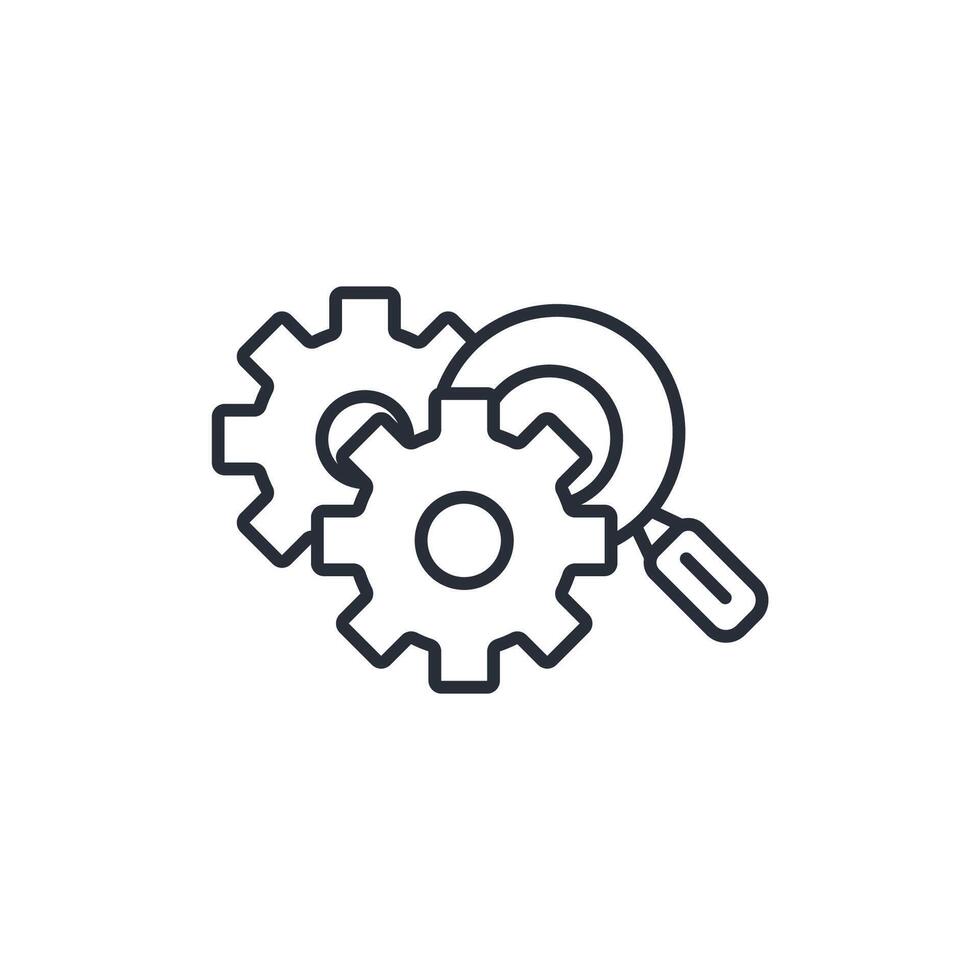 R D icon. .Editable stroke.linear style sign for use web design,logo.Symbol illustration. vector