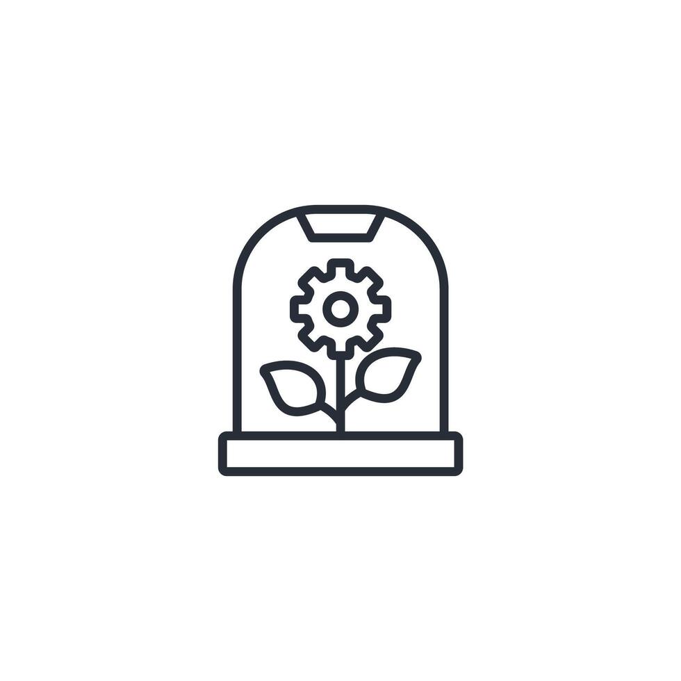 incubator icon. .Editable stroke.linear style sign for use web design,logo.Symbol illustration. vector