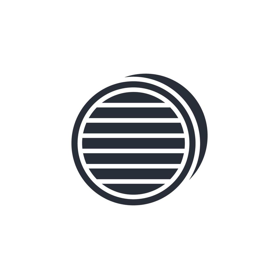 latitude icon. .Editable stroke.linear style sign for use web design,logo.Symbol illustration. vector