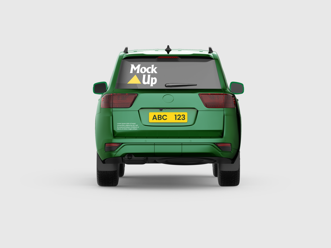 Crossover SUV Mockup Template psd