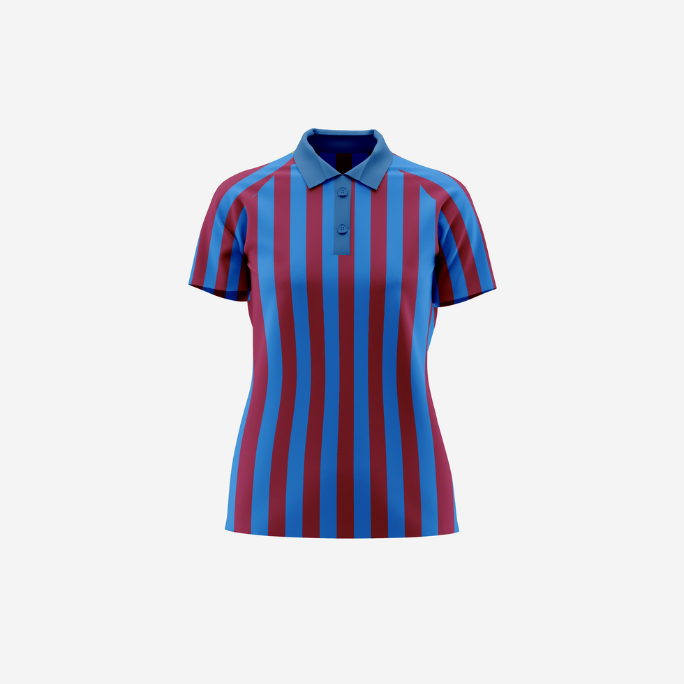 Women Polo T shirt Mockup psd