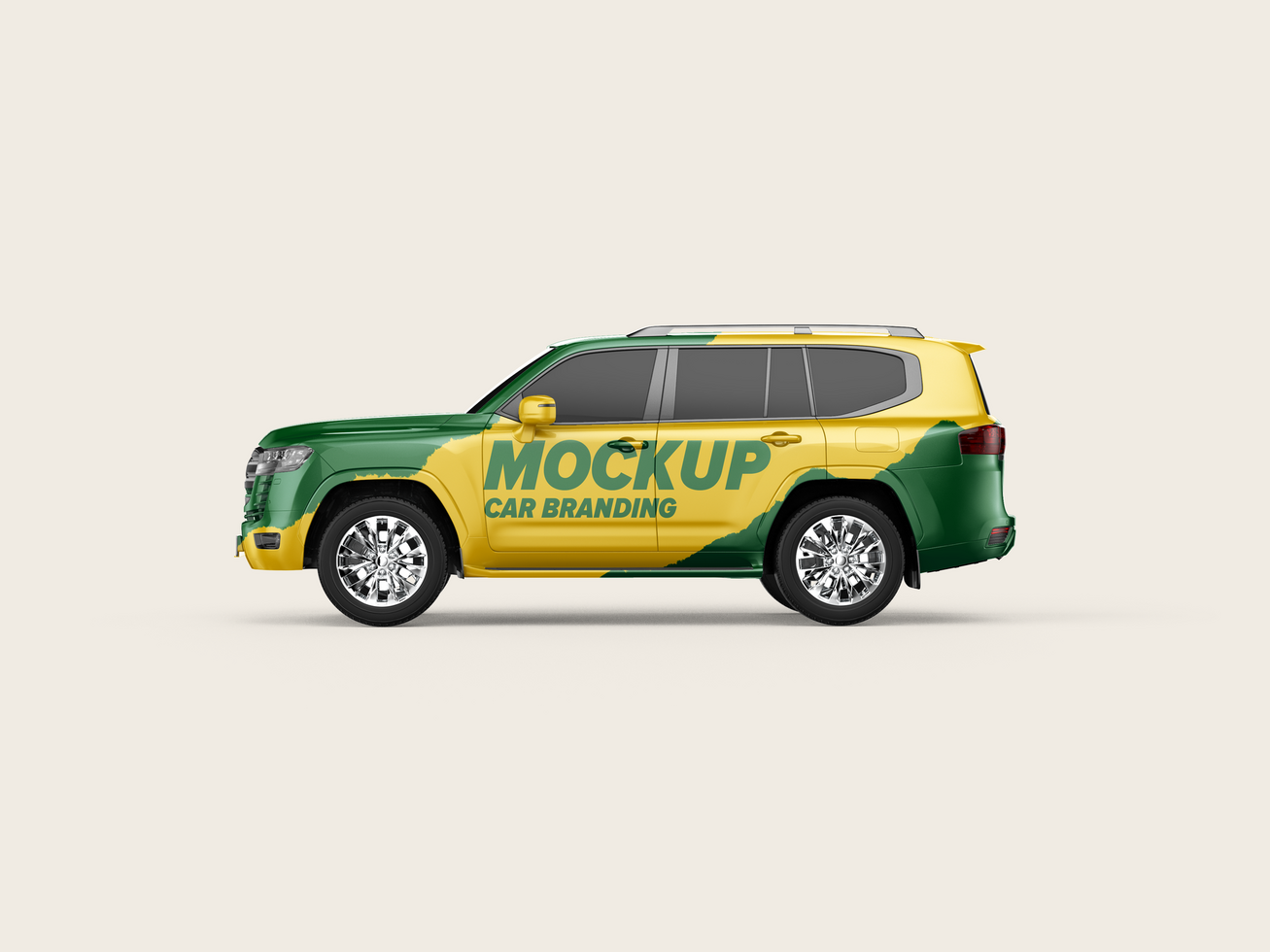 Crossover SUV Mockup Template psd