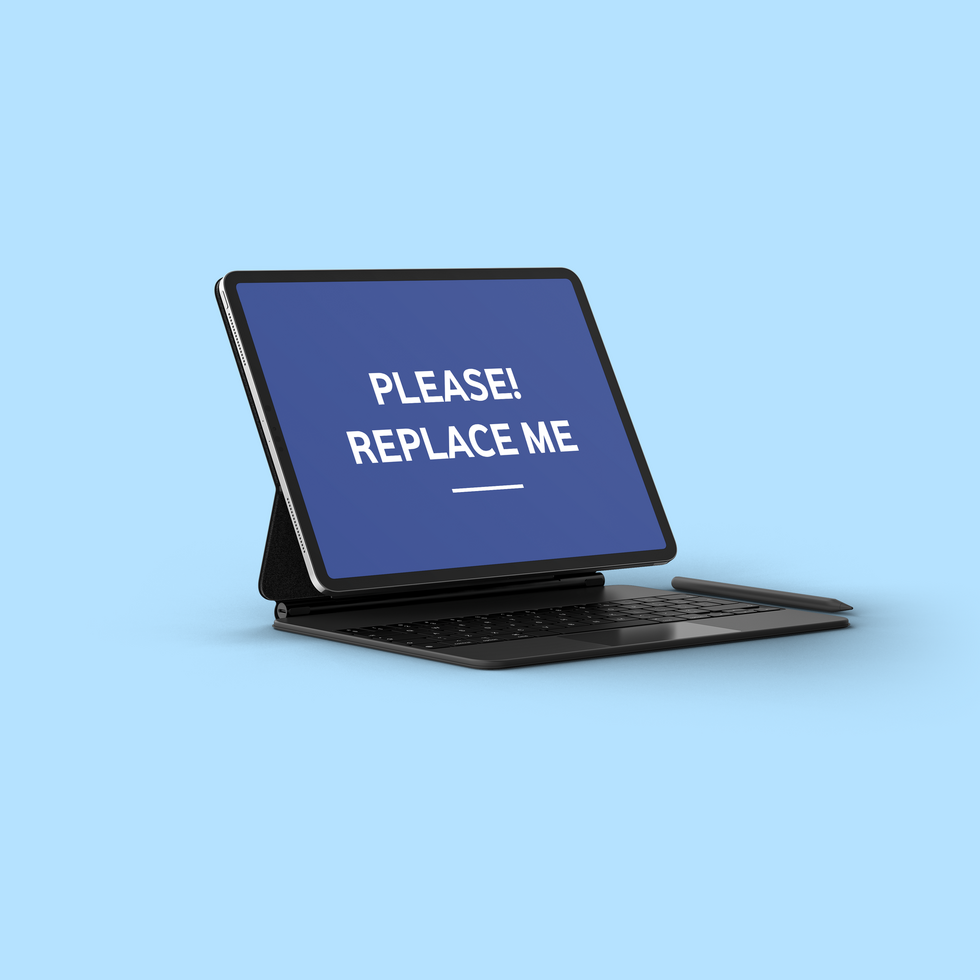 Tablet Device Mockup Template psd