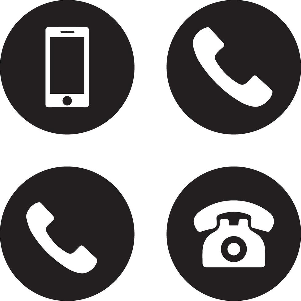 illustrator phone icon vectors art image