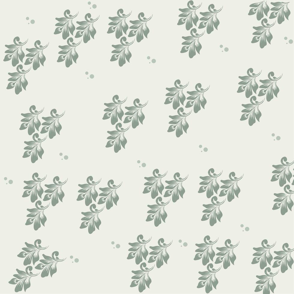 floral seamless pattern element. Elegant texture for background. Classic luxury vintage floral ornament, seamless texture for wallpaper, textile, wrapping. vector