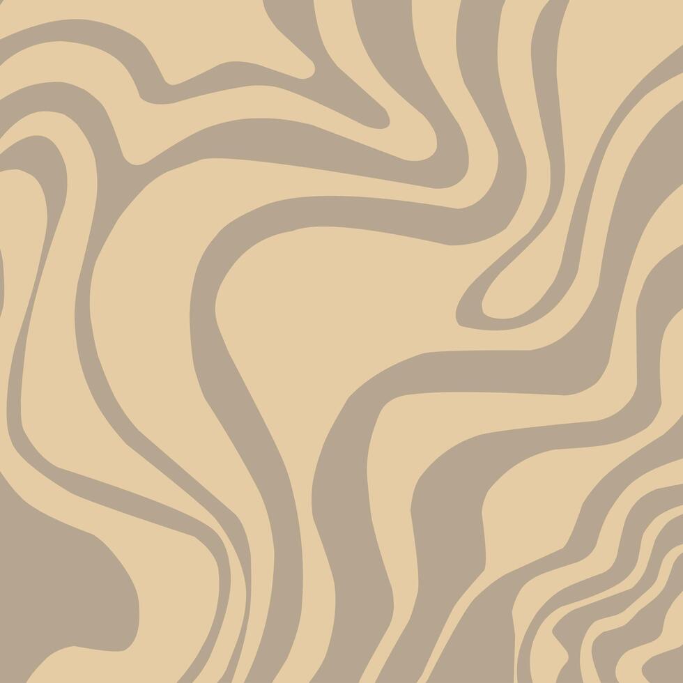 Abstract horizontal background with colorful waves. Trendy illustration in style retro 60s, vector
