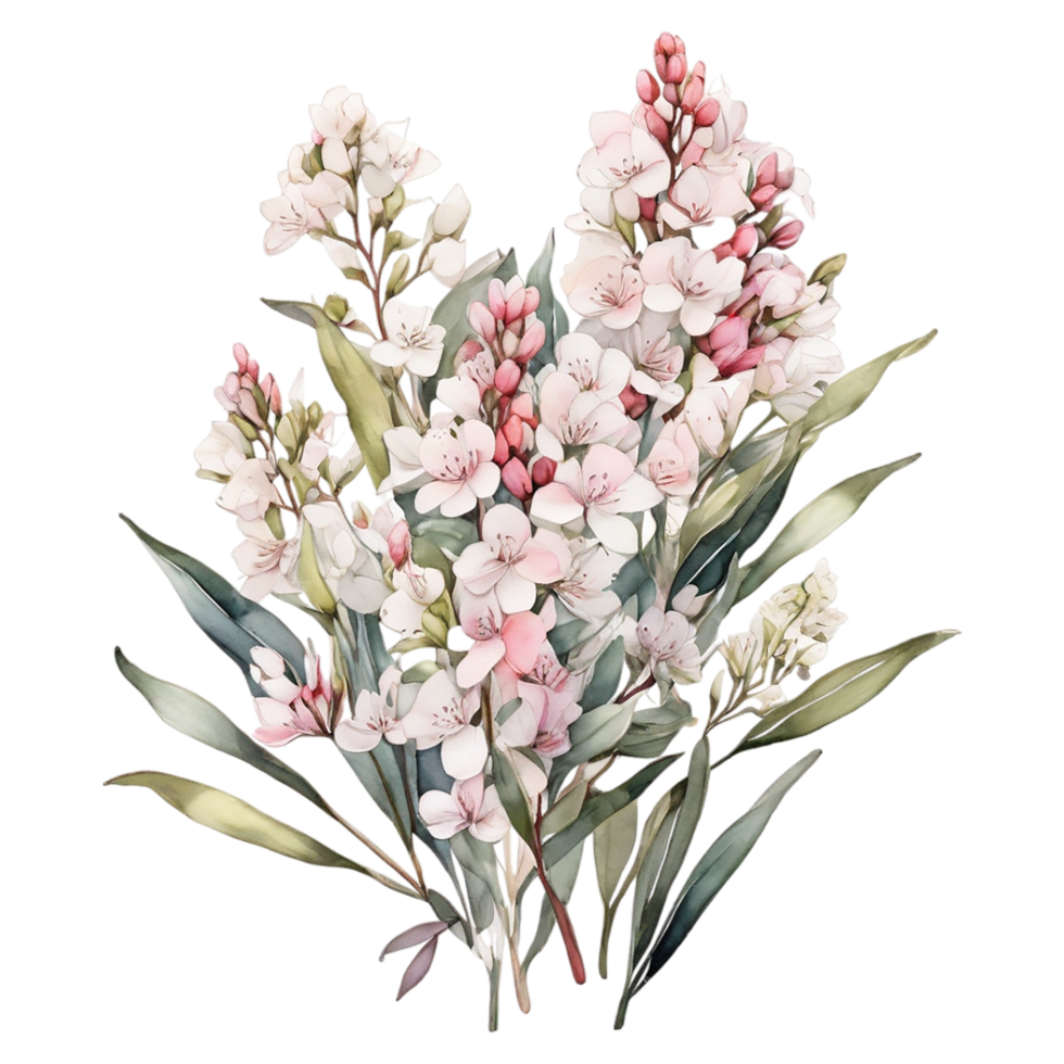 Watercolor Flower Bouquet, Watercolor Flower Arrangements Floral, Watercolor Flower Design png