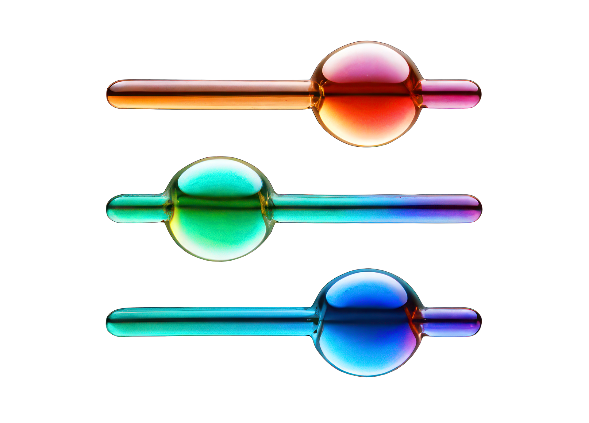 3D chrome scrollbar, bright metallic element on a transparent
