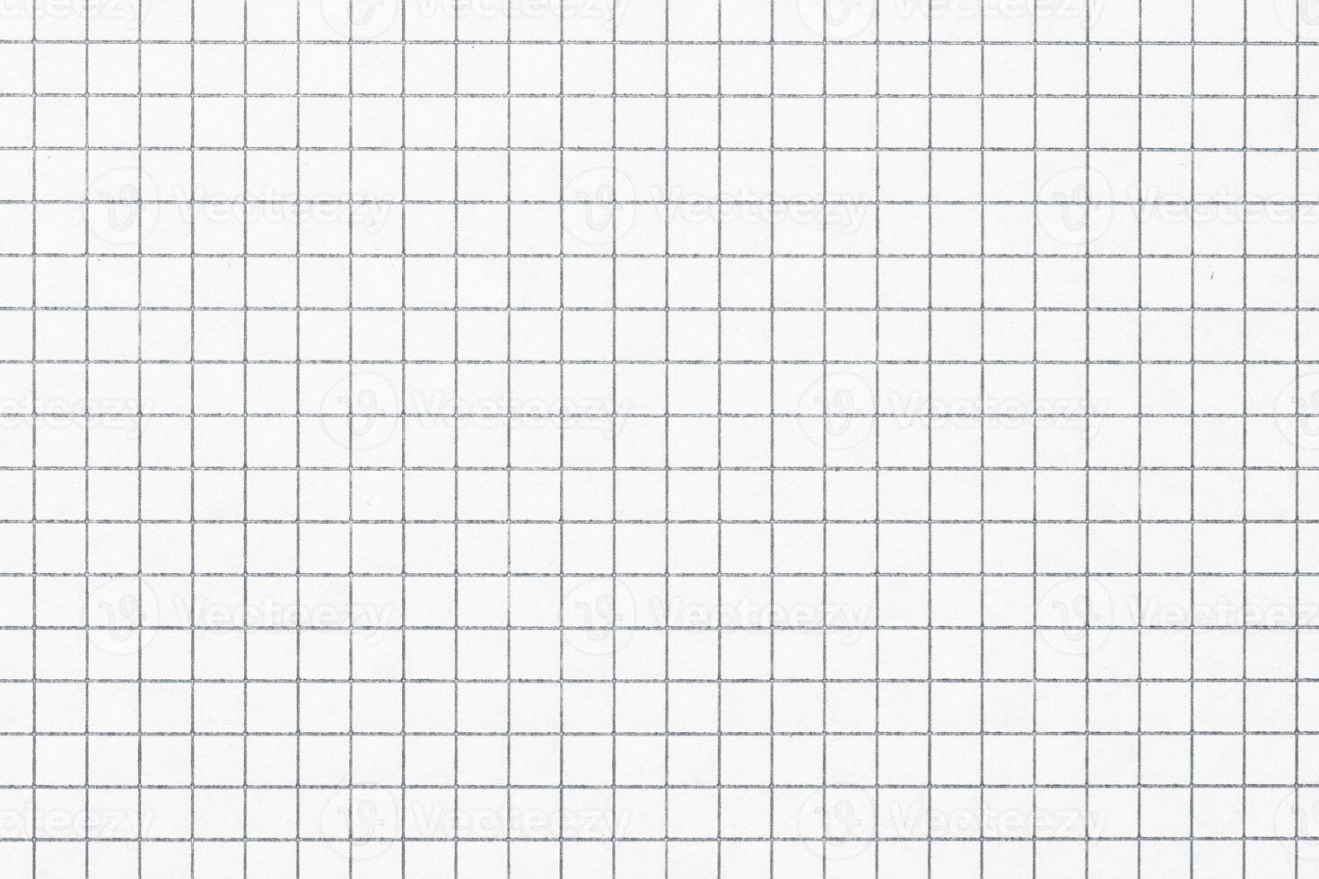 texture checkered sheet of white paper background. photo