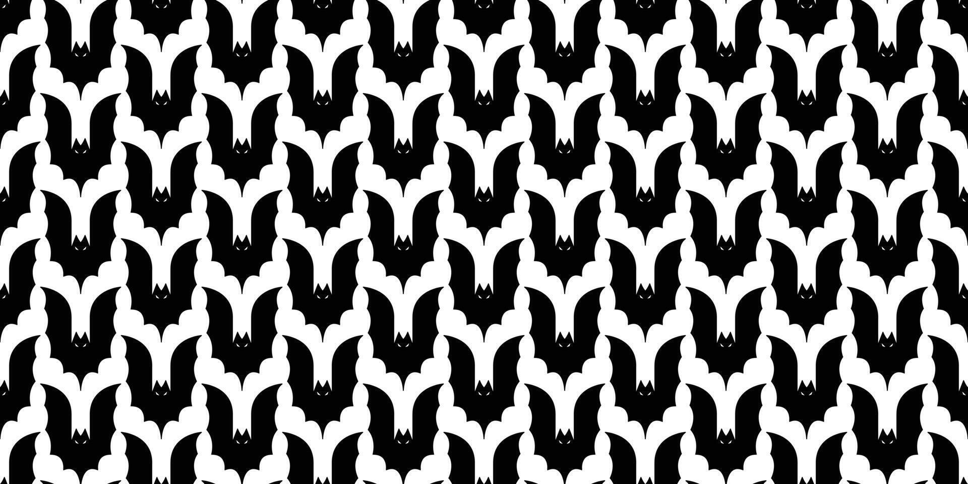 bat seamless pattern Halloween Vampire dracula ghost cartoon doodle illustration gift wrap paper design vector