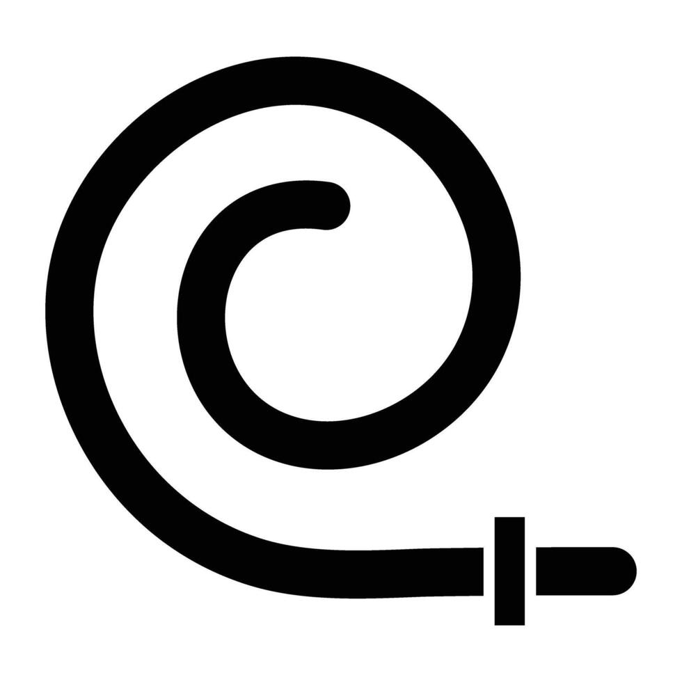 Party Blower Glyph Icon Design vector