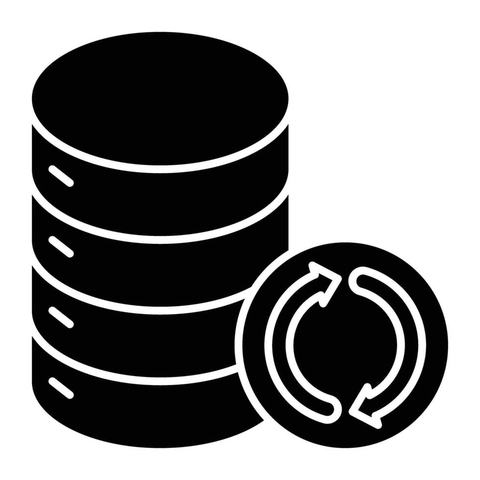 Backup Icon Design For Personal And Commercial Use. vector