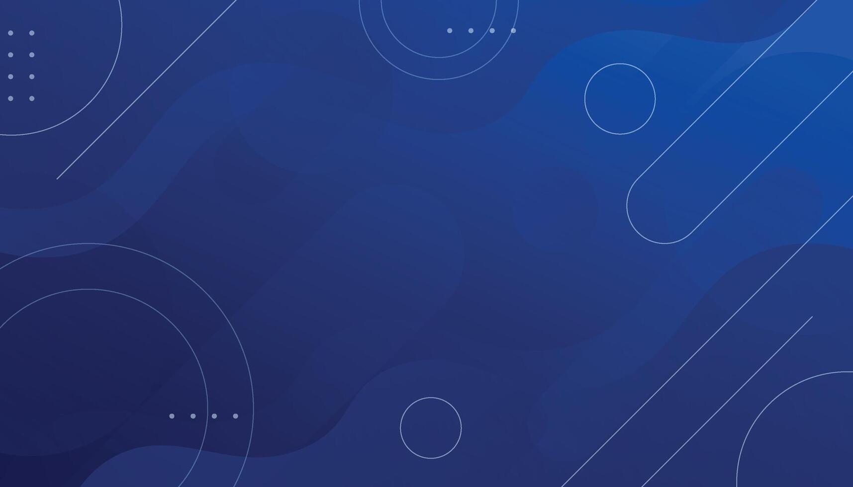 Blue gradient background with geometric elements. Modern abstract background. vector