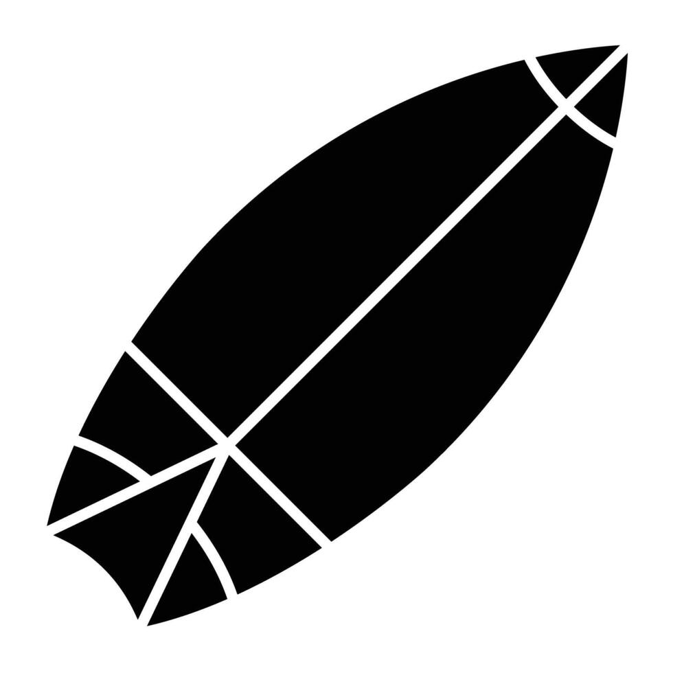 Surfing Icon Design For Personal And Commercial Use. vector