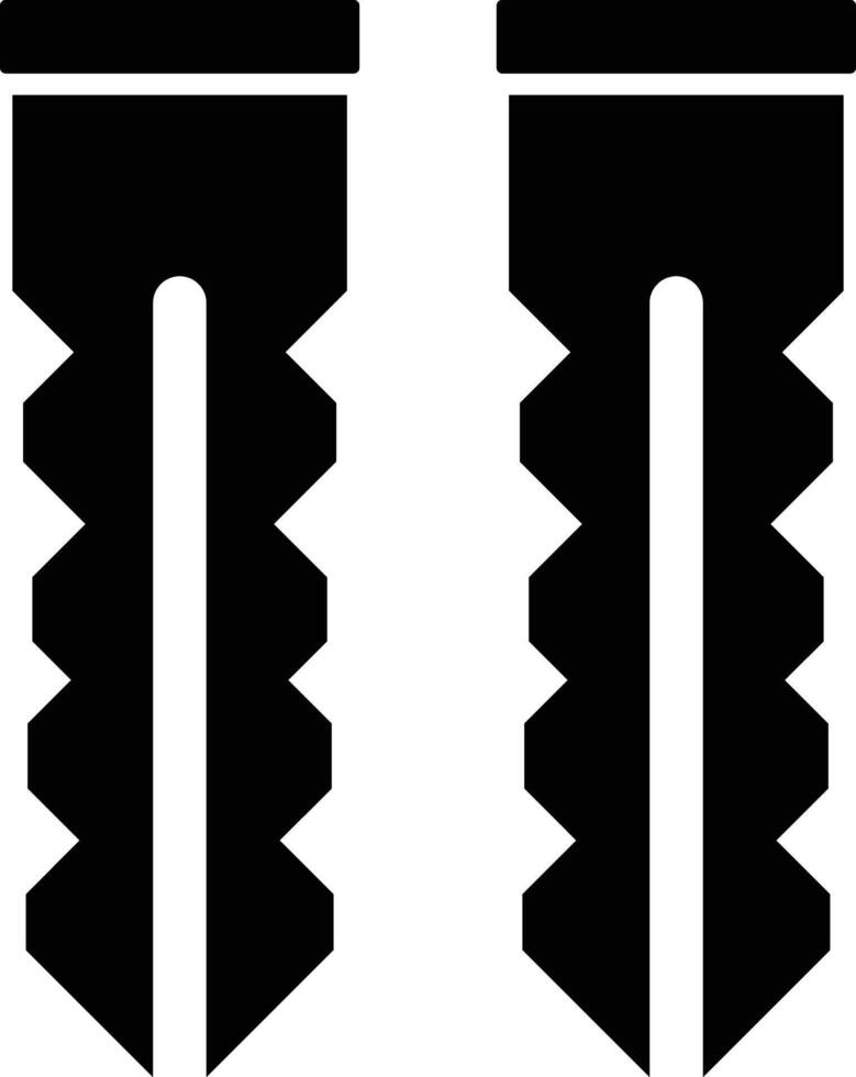 Wall Plug Glyph Icon Design vector