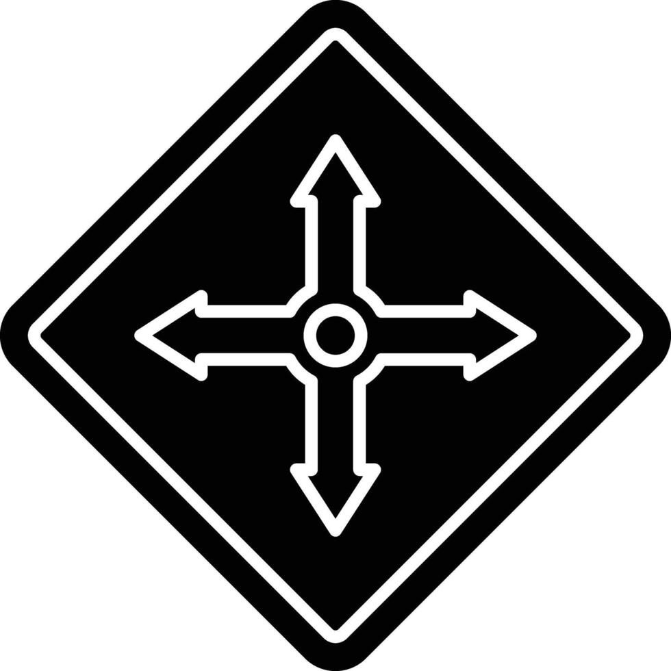Move Selector Glyph Icon Design vector