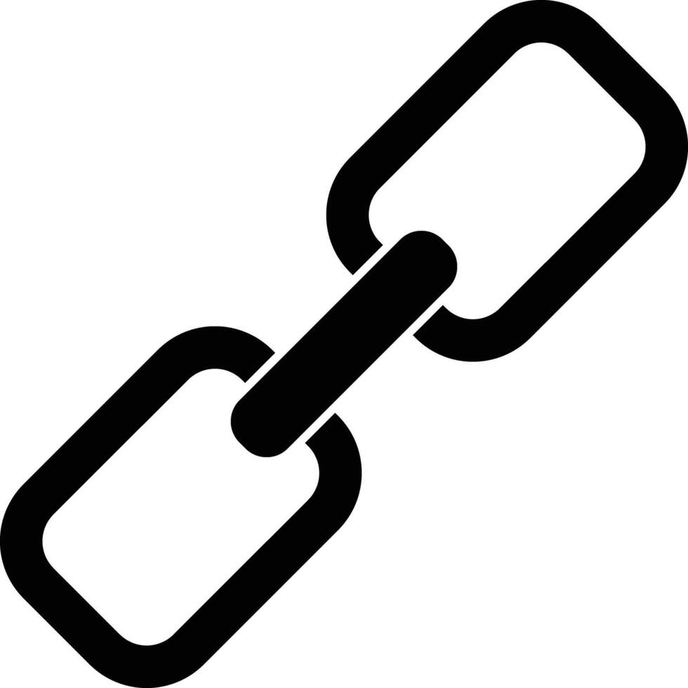 Link Line Icon vector
