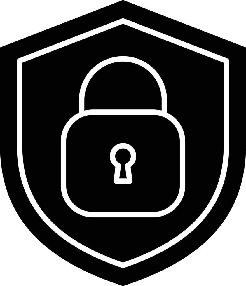Secure Line Icon vector