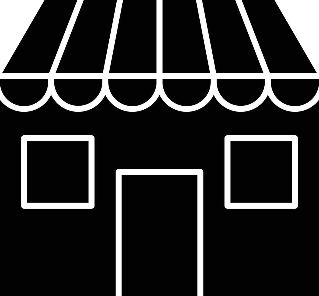Shop Line Icon vector